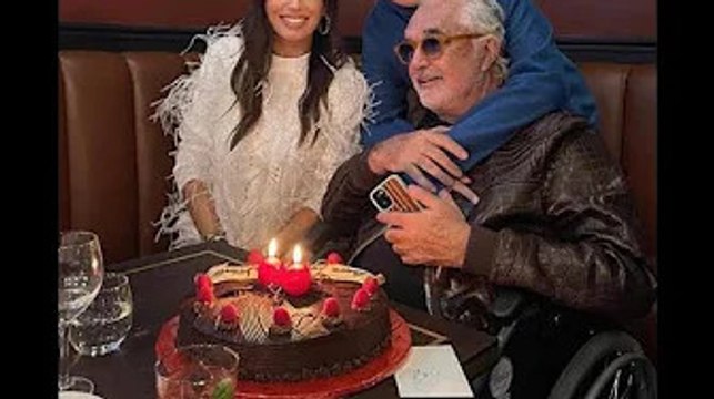 Compleanno in sedia a rotelle per Flavio Briatore: con lui anche Elisabetta Gregoraci