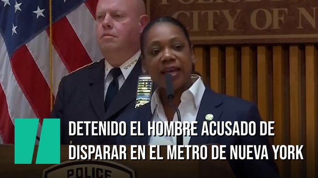 Detenido el hombre acusado de disparar en el metro de Nueva York