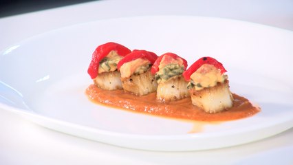 Scallops Florentine with Chef Rami Rassas