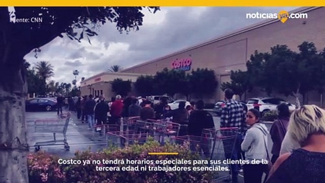 Costco finaliza su horario de compras especial de dos años para personas mayores, trabajadores de la salud y socorristas.