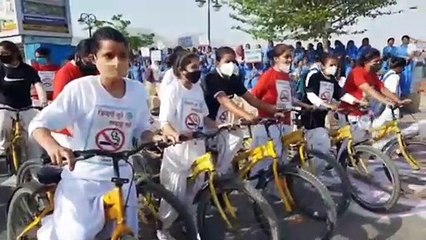 रैली में बताये तंबाकू सेवन के दुष्प्रभाव