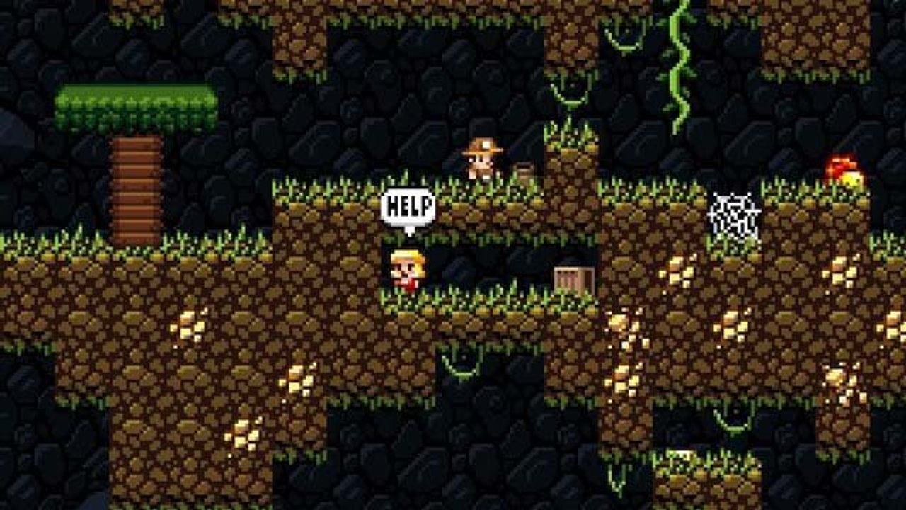 Gramy w Spelunky