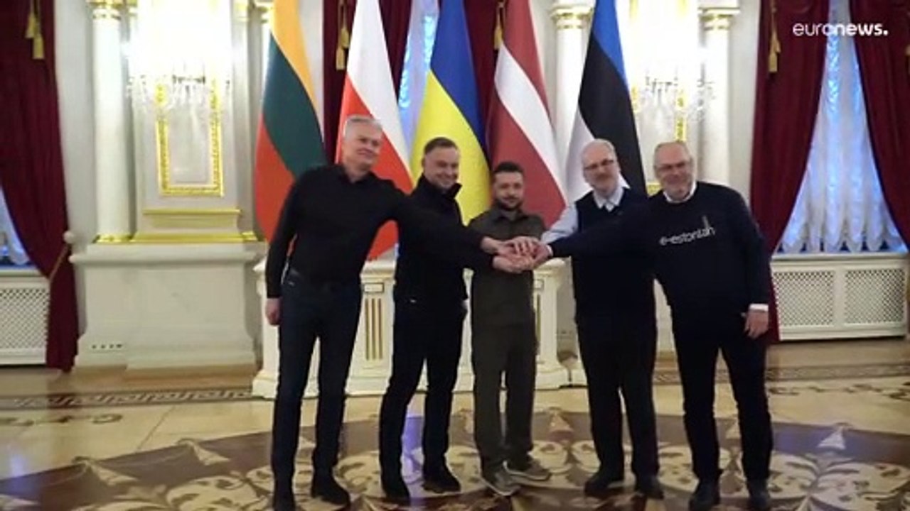 Präsidentenquartett ohne steinmeier besucht kiew
