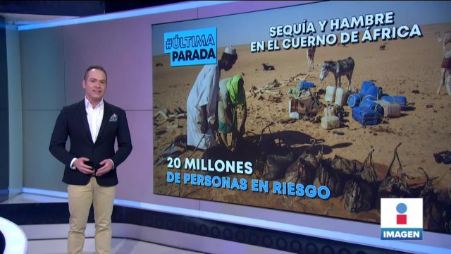 Sequía pone en riesgo de hambruna a 20 millones en el Cuerno de África