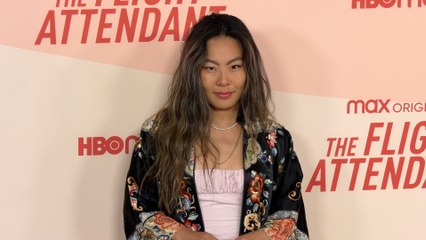 Nicole Kang "The Flight Attendant" Season 2 Premiere Red Carpet