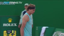 Zverev avoids shock in Monte Carlo by beating Delbonis