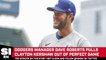 Dodgers Star Clayton Kershaw Was Removed From The Game Despite Being Perfect Through 7 Innings