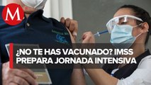 IMSS intensificará campaña de vacunación contra covid-19 para mayores de 18 años