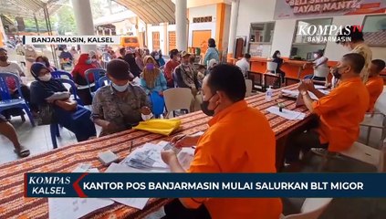 Download Video: Kantor Pos Mulai Cairkan BLT Minyak Goreng, Lebih 25 Ribu Warga Banjarmasin Berhak Dapat