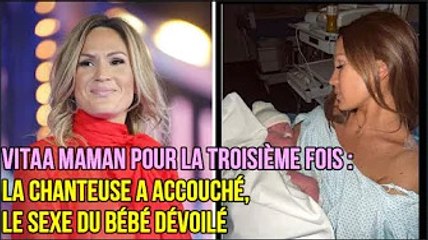 Vitaa maman pour la troisième fois : la chanteuse a accouché, le sexe du bébé dévoilé