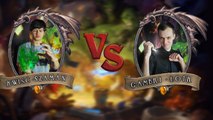 Turniej Hearthstone - kwiść vs Gambrinus czyli Szaman kontra Łotr