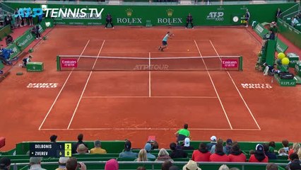Monte Carlo - Zverev évite le piège Delbonis