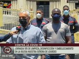 Misión Venezuela Bella realizó jornada de desinfección en Iglesia Nuestra Señora de Lourdes