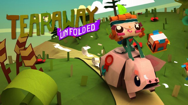 Gra z E3 2015, którą Kacper bardzo chciał pokazać - gramy w Tearaway Unfolded!