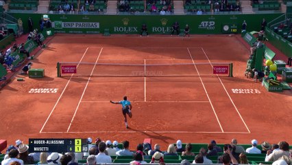 下载视频: Auger Aliassime v Musetti | ATP Monte Carlo Masters | Match Highlights