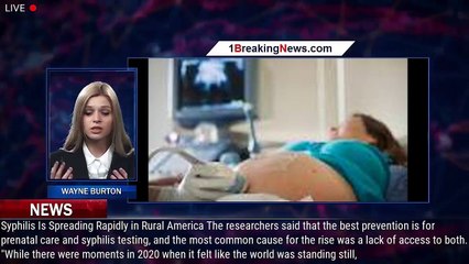 Download Video: Syphilis in Newborns Rose 235% in 4 Years as STD Rates 'Remain Far Too High,' Says CDC - 1breakingne