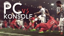 PES 2016 - wersja PC kontra wersja konsolowa. Porównanie graficzne i gameplayowe