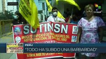 Perú: Transportistas protestan exigiendo mejoras para su sector