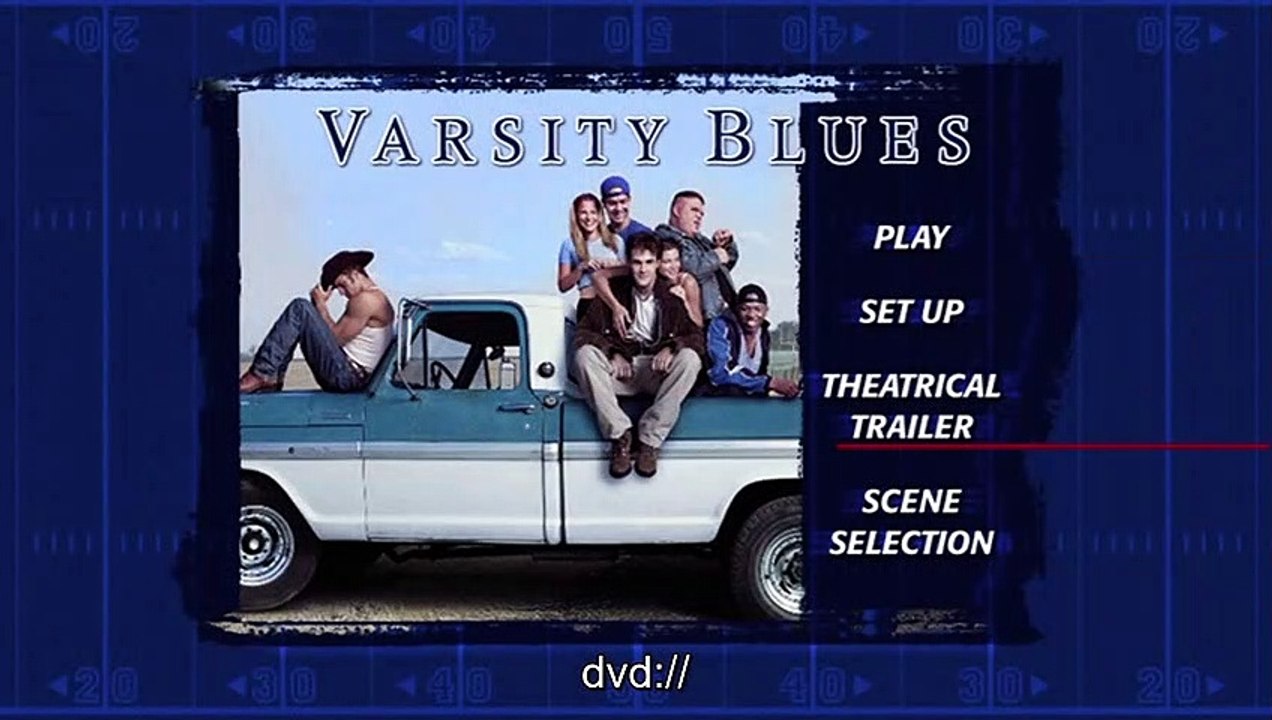 Opening to Varsity Blues 1999 DVD (HD)