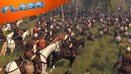 Mount and Blade 2 i 1 000 postaci w jeden bitwie - FLESZ 30 maja 2017