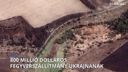 Biden újabb, 800 millió dolláros ukrajnai fegyverszállítmányt hagyott jóvá