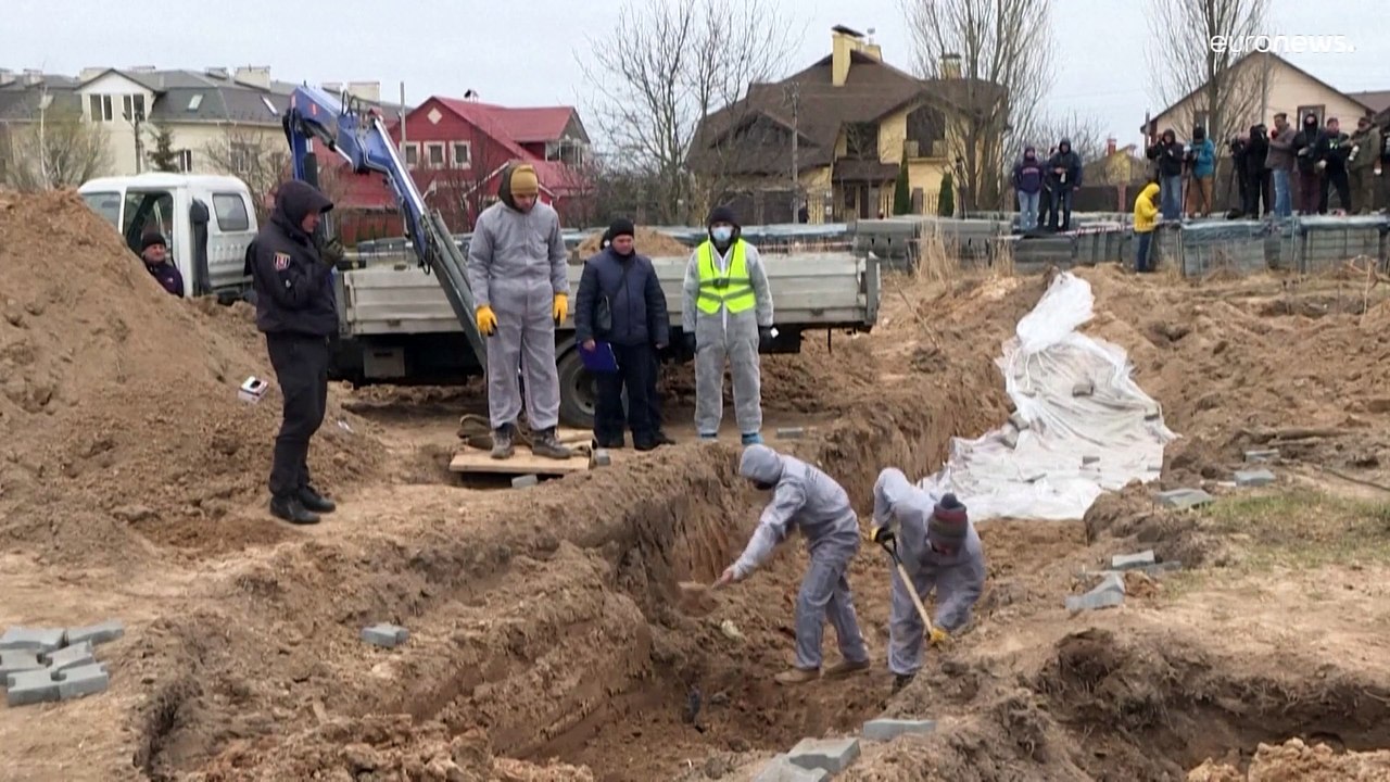 Ukraine ist jetzt 'Tatort' - Chefankläger ermittelt in Butscha wegen Kriegsverbrechen