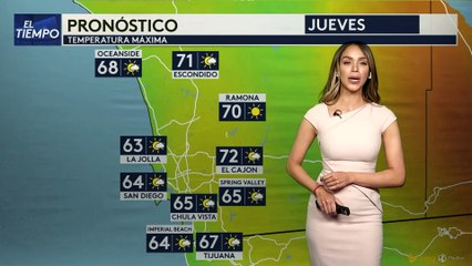 Pronóstico del tiempo para hoy jueves 14 de abril.