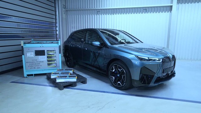 Production of battery modules at BMW Group Plant Leipzig