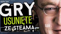 10 gier, które dostały bana na Steamie