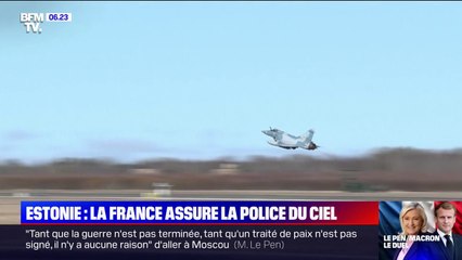 Otan: des Mirage français assurent la police du ciel en Estonie