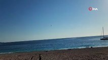 Muğla'da yüreklerin ağızlara geldi an... Paraşütçünün ölümden döndüğü anlar kamerada