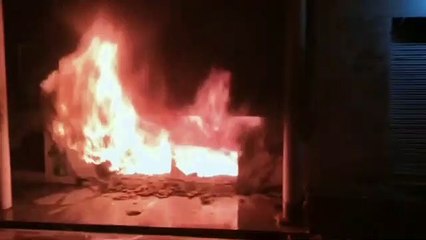 रेडीमेड गारमेंट की दुकान में लगी भयंकर आग