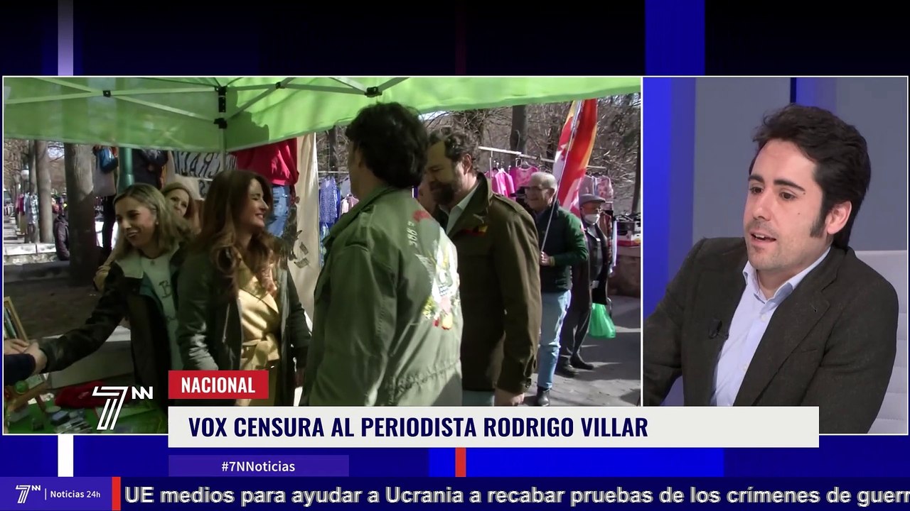 Rodrigo Villar, periodista censurado por Vox