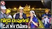 CJI NV Ramana & His Family Visits Golden Temple In Amritsar _ Punjab _ V6 News