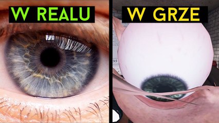 Dlaczego oczy w grach są takie DZIWNE