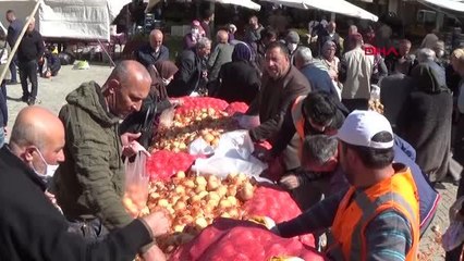 BELEDİYEDEN, UYGUN FİYATLI SEBZE SATIŞI