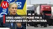Texas suspende inspecciones de camiones en frontera con Nuevo León