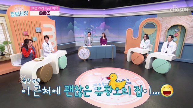 관절 튼튼 관절 지킴이 먹는 유황이라고 불리는 『MSM』 TV CHOSUN 220414 방송