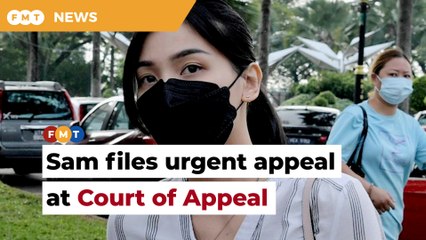 Sam applies for leave to appeal High Court’s decision to sentence her to six years in jail