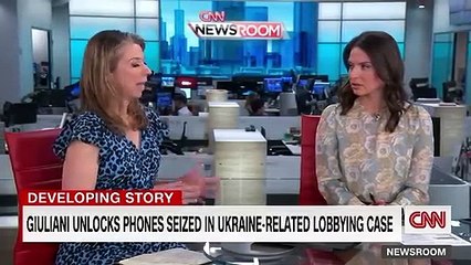 Rudy Giuliani unlocks phones for prosecutors