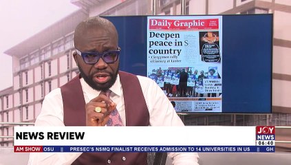 Assin North MP barred from Parliament - AM Newspaper Headlines on JoyNews (14-4-22)
