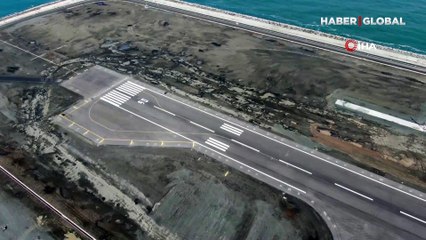 Rize-Artvin Havalimanı’nda test uçuşu