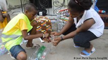 Young Cameroonian environmentalist tackles plastic waste