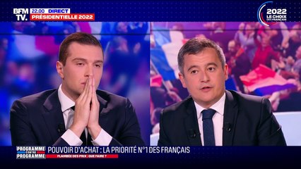 Gérald Darmanin se lève en plein débat sur BFMTV