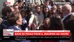 Emmanuel Macron interpellé par un professeur lors de son déplacement au Havre: "Vous n'avez pas fait campagne au 1er tour et vous venez parce que Marine Le Pen est au second tour" - VIDEO