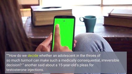 A transgender psychologist has helped hundreds of teens transition But