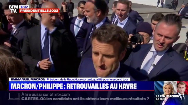 Je parle à tous les citoyens et je veux convaincre chacun : Emmanuel Macron est arrivé au Havre où il doit parler écologie
