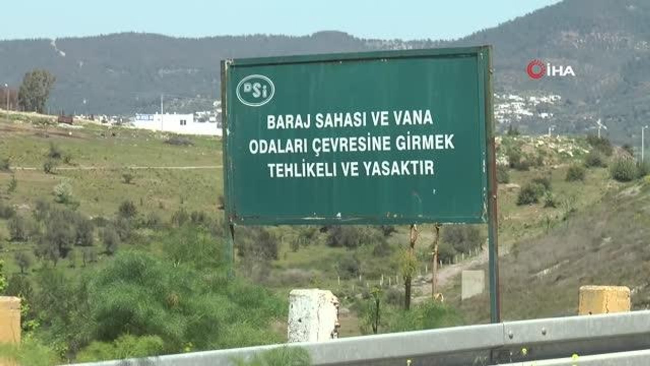 Kuruyan Mumcular Barajı doldu, taştı