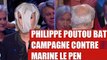 présidentielle 2022 : Philippe poutou en campagne contre marine le Pen