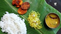 Karwar Mini Thali | Karnataka Meal | Prawns Curry | Cabbage Sabzi | Thali Recipe By Chef Smita Deo